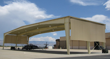 Helicopter Shelters & Fabric Shelters
